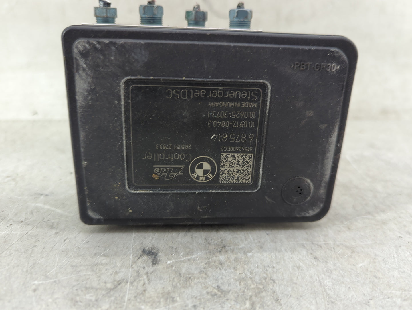 2014-2016 Bmw 328 ABS Pump Control Module Replacement P/N:3451-6875813-01 10.0220-0614.4 Fits OEM Used Auto Parts - Oemuseda