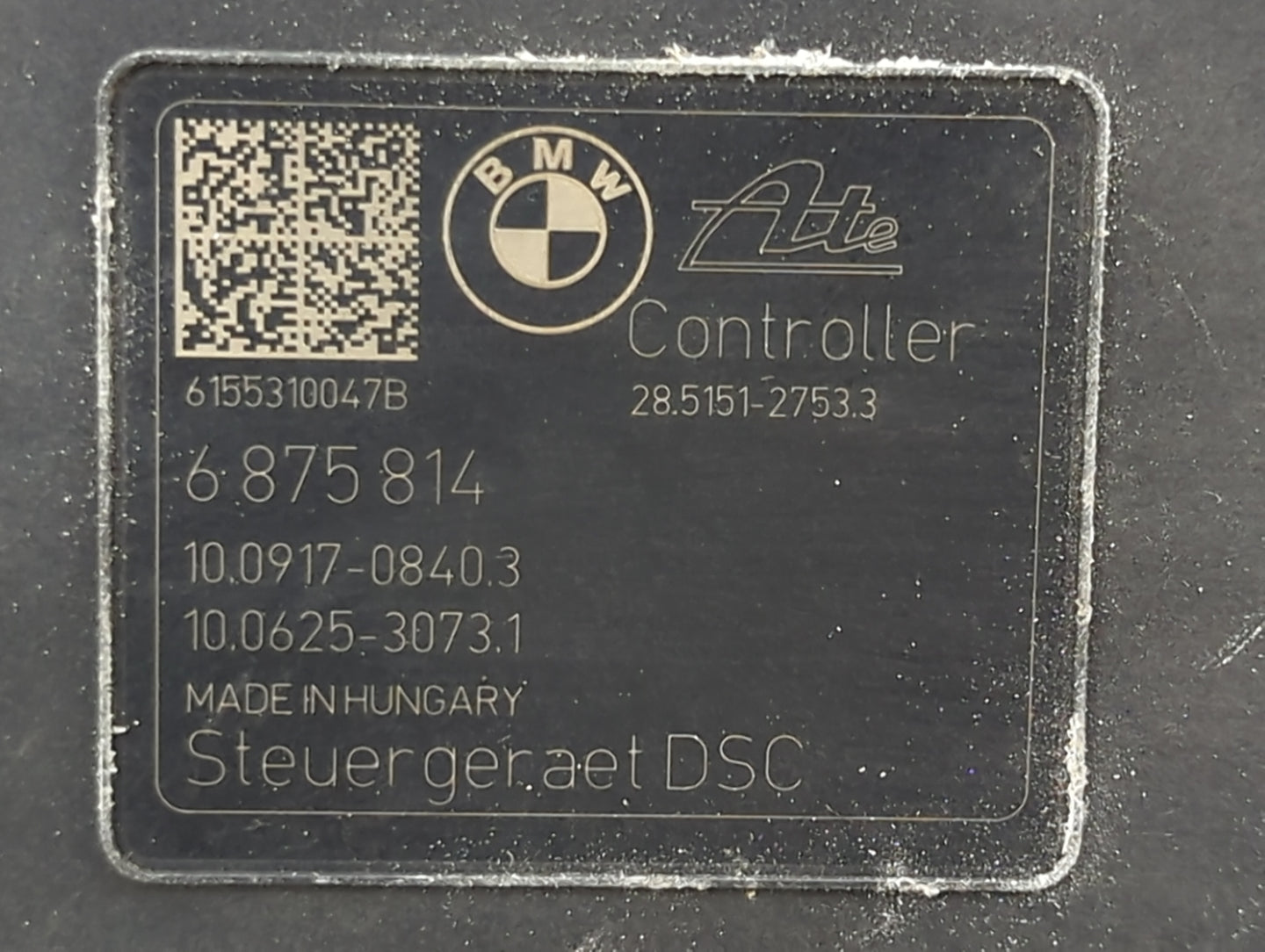2014-2016 Bmw 328 ABS Pump Control Module Replacement P/N:6875814 10.0917-0840.3 Fits Fits 2014 2015 2016 2017 2018 2019 202