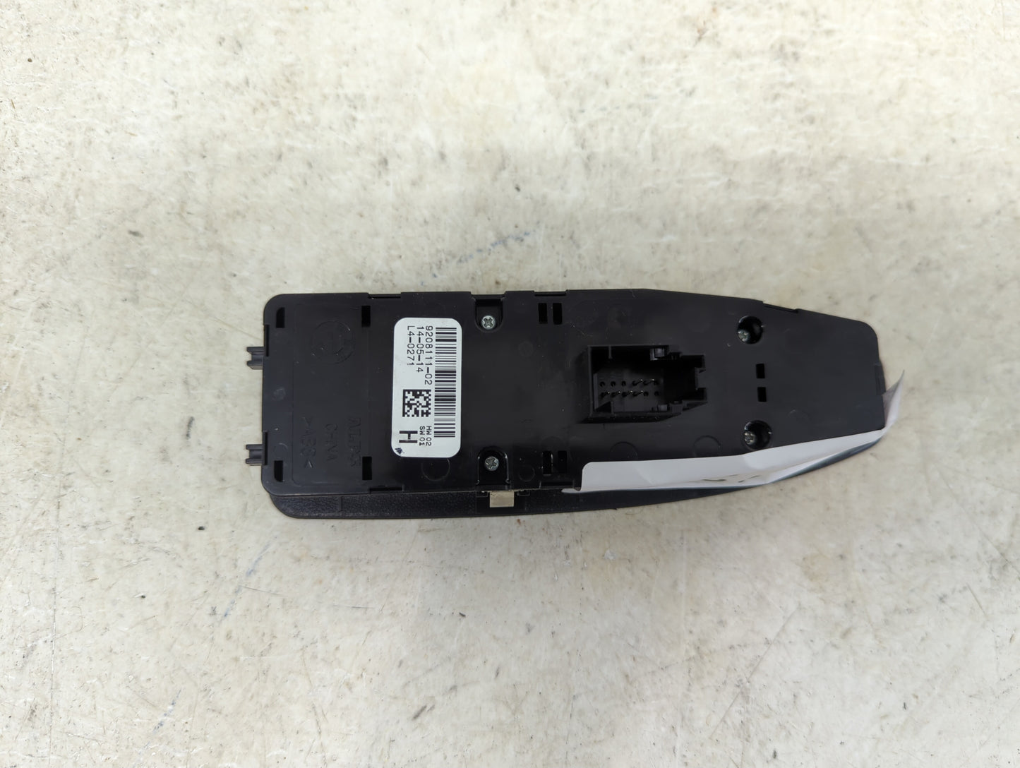 2012-2016 Bmw 328 Master Power Window Switch Replacement Driver Side Left P/N:9208111-02 L4-0271 Fits OEM Used Auto Parts - 