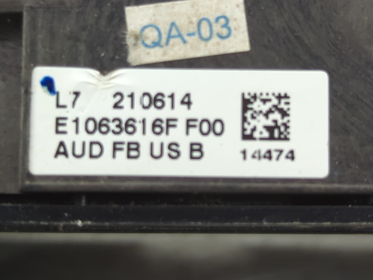 2014-2015 Bmw 328 Radio AM FM Cd Player Receiver Replacement P/N:E1063616F 6512682114 Fits Fits 2014 2015 2016 OEM Used Auto