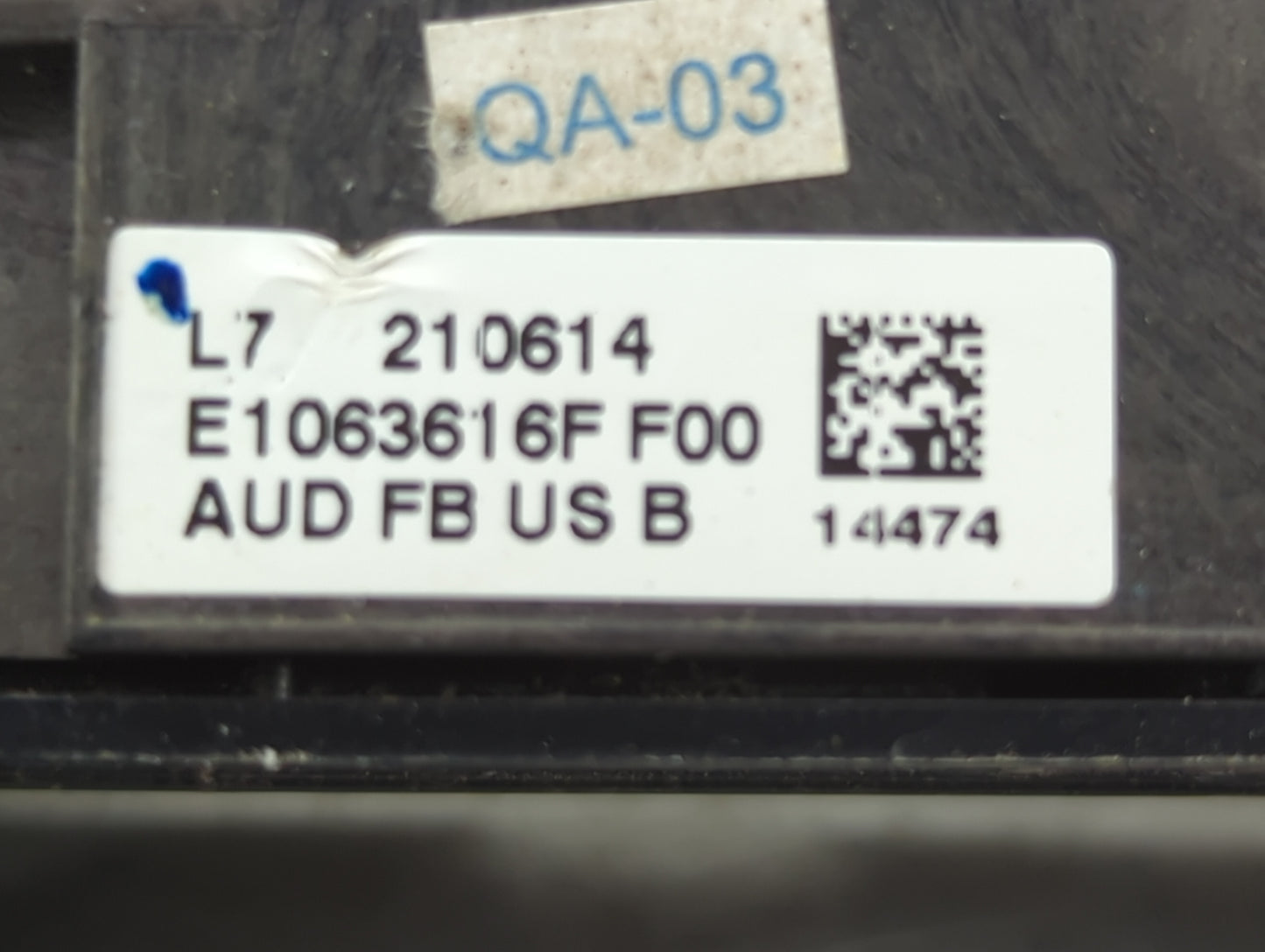 2014-2015 Bmw 328 Radio AM FM Cd Player Receiver Replacement P/N:E1063616F 6512682114 Fits Fits 2014 2015 2016 OEM Used Auto