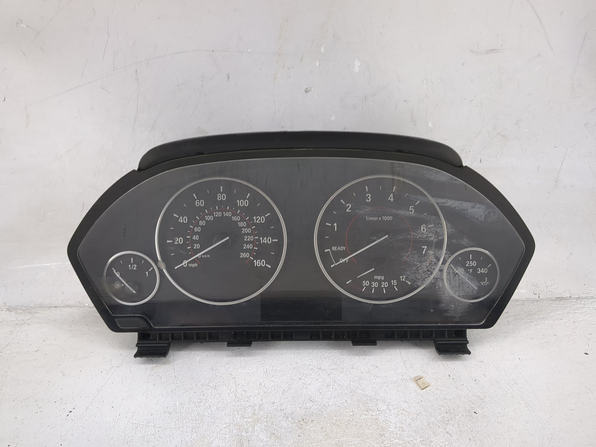 2015 Bmw 328 Instrument Cluster Speedometer Gauges P/N:6210IK9372484 176494 11, 3072308-01, 0027279077, 9 232 893 Miles: Fit