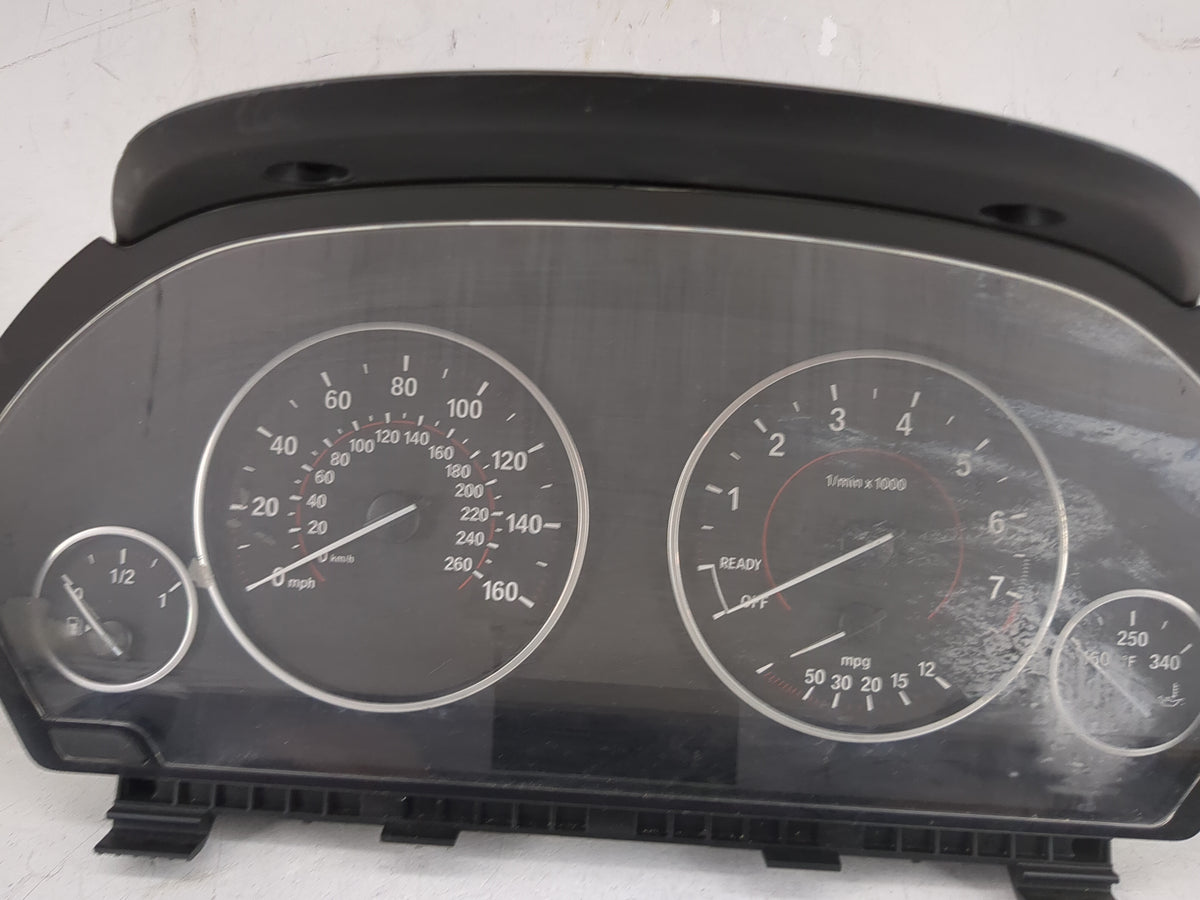 2015 Bmw 328 Instrument Cluster Speedometer Gauges P/N:6210IK9372484 176494 11, 3072308-01, 0027279077, 9 232 893 Miles: Fit