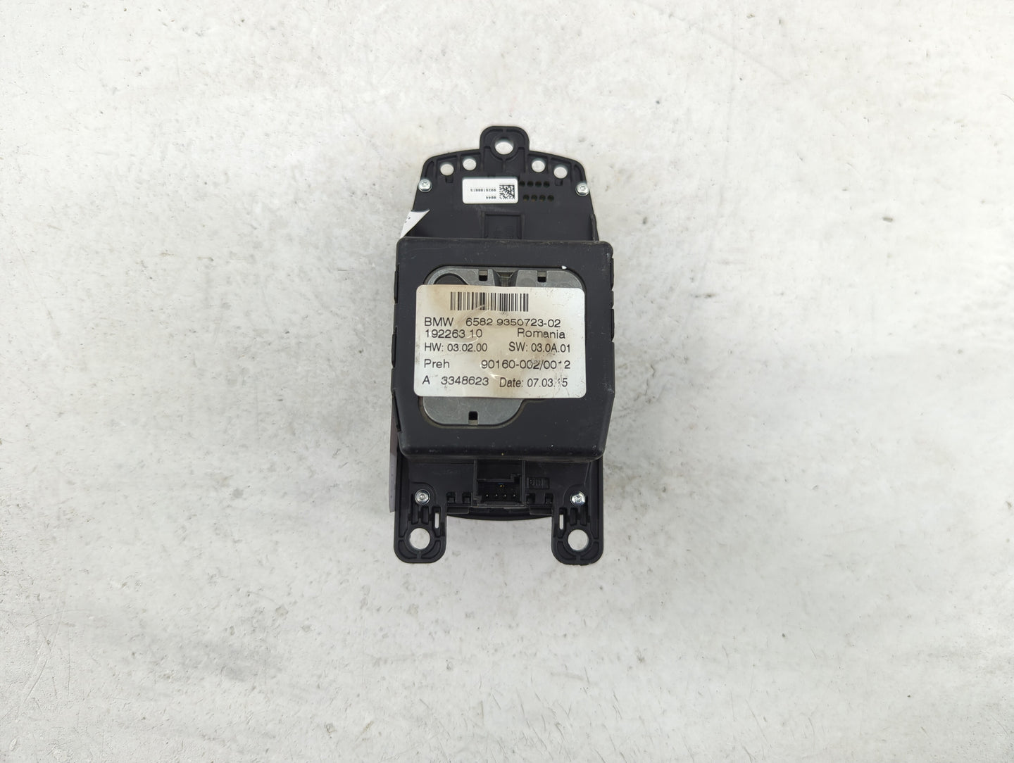 2015 Bmw 328i Radio AM FM Cd Player Receiver Replacement P/N:65829350723-02 90160-002/0012 Fits OEM Used Auto Parts - Oemuse