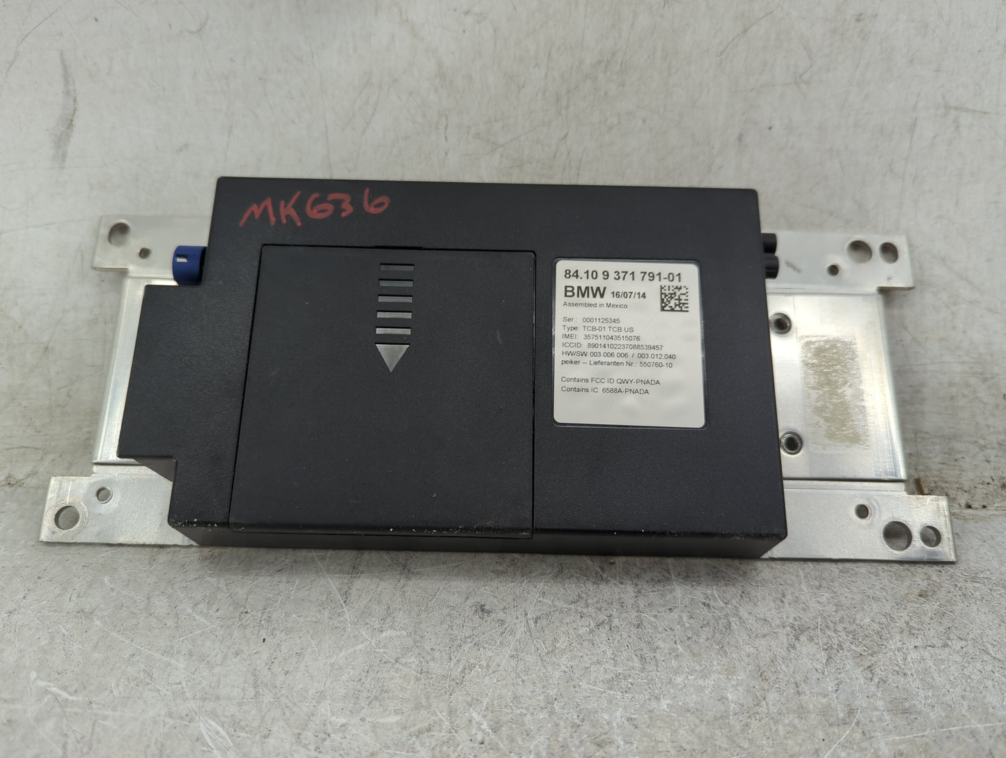2012-2015 Bmw 328i Telematics Control Module - Oemusedautoparts1.com