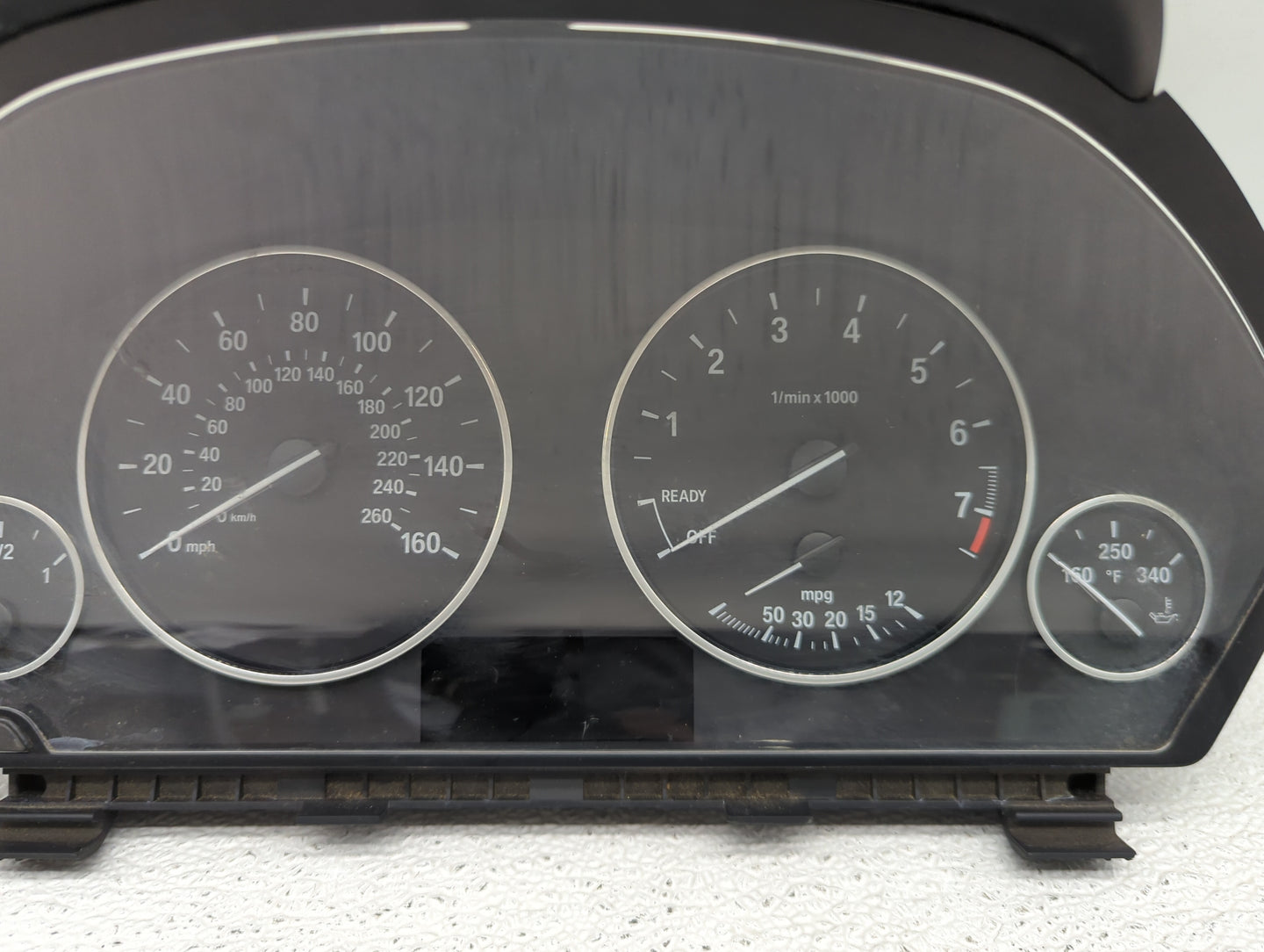 2012-2016 Bmw 328i Instrument Cluster Speedometer Gauges P/N:9232894 9365885-01, 14369510 Fits Fits 2012 2013 2014 2015 2016
