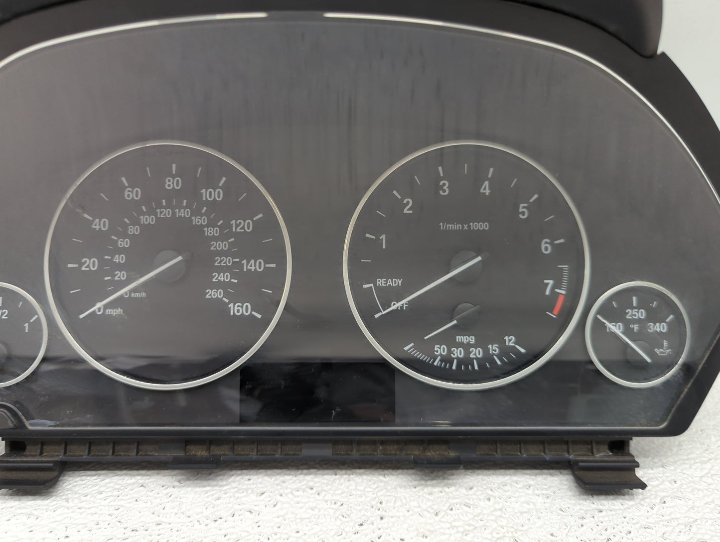 2012-2016 Bmw 328i Instrument Cluster Speedometer Gauges P/N:9232894 9365885-01, 14369510 Fits Fits 2012 2013 2014 2015 2016