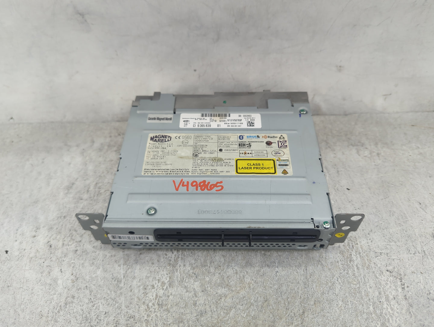 2014-2015 Bmw 328i Radio AM FM Cd Player Receiver Replacement P/N:9365839 503551171936, F020-14-07-502 Fits Fits 2014 2015 2