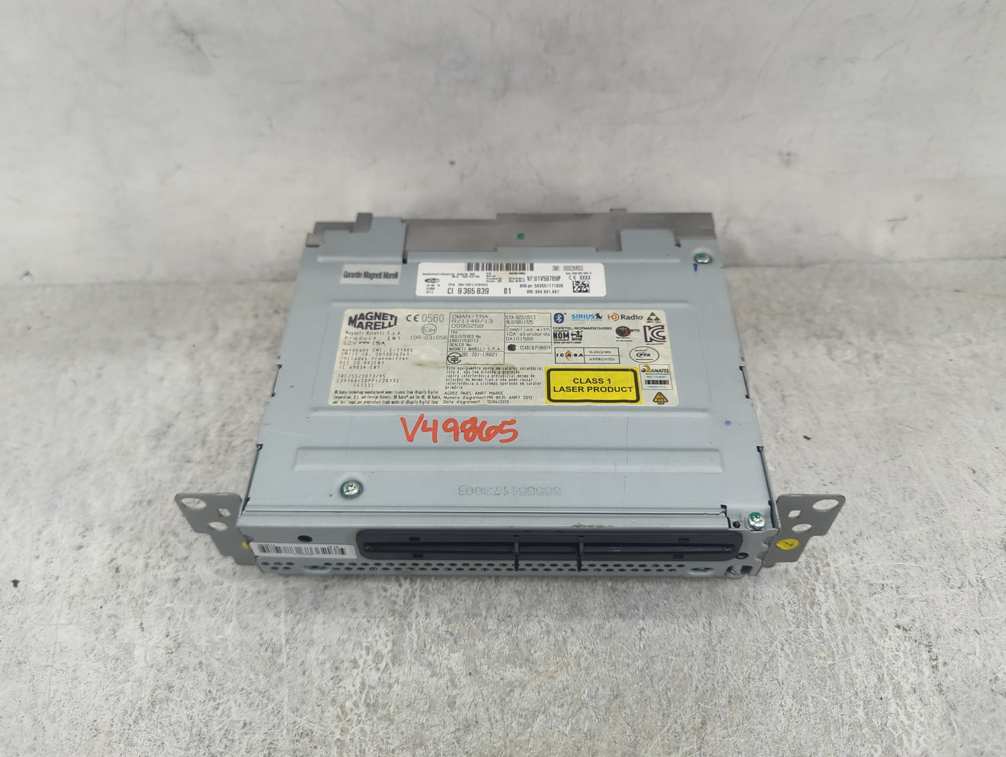 2014-2015 Bmw 328i Radio AM FM Cd Player Receiver Replacement P/N:9365839 503551171936, F020-14-07-502 Fits Fits 2014 2015 2