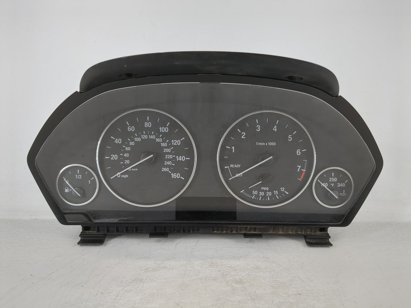 2015 Bmw 328i Instrument Cluster Speedometer Gauges P/N:9379880-01 Fits OEM Used Auto Parts - Oemusedautoparts1.com