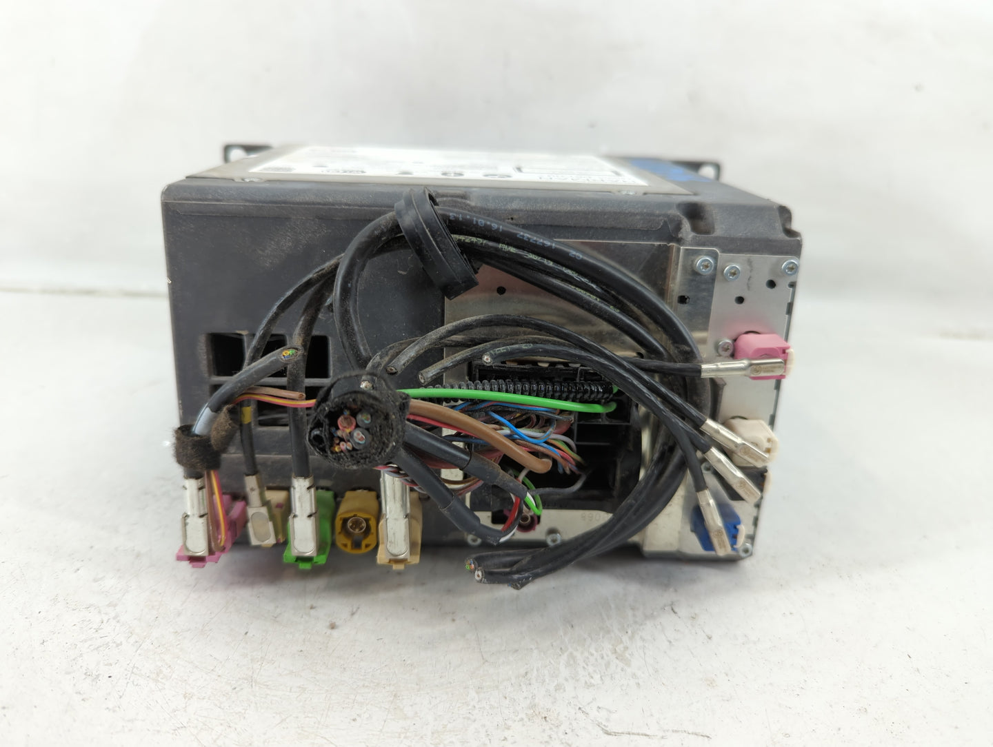 2014-2015 Bmw 328i Radio AM FM Cd Player Receiver Replacement P/N:CI936576701 Fits Fits 2014 2015 2016 OEM Used Auto Parts -