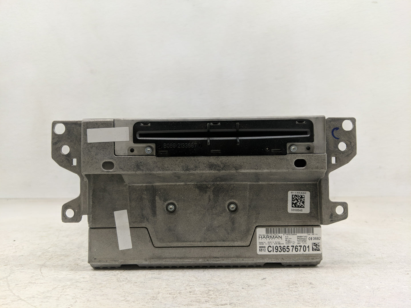 2015 Bmw 328i Radio AM FM Cd Player Receiver Replacement Fits OEM Used Auto Parts - Oemusedautoparts1.com