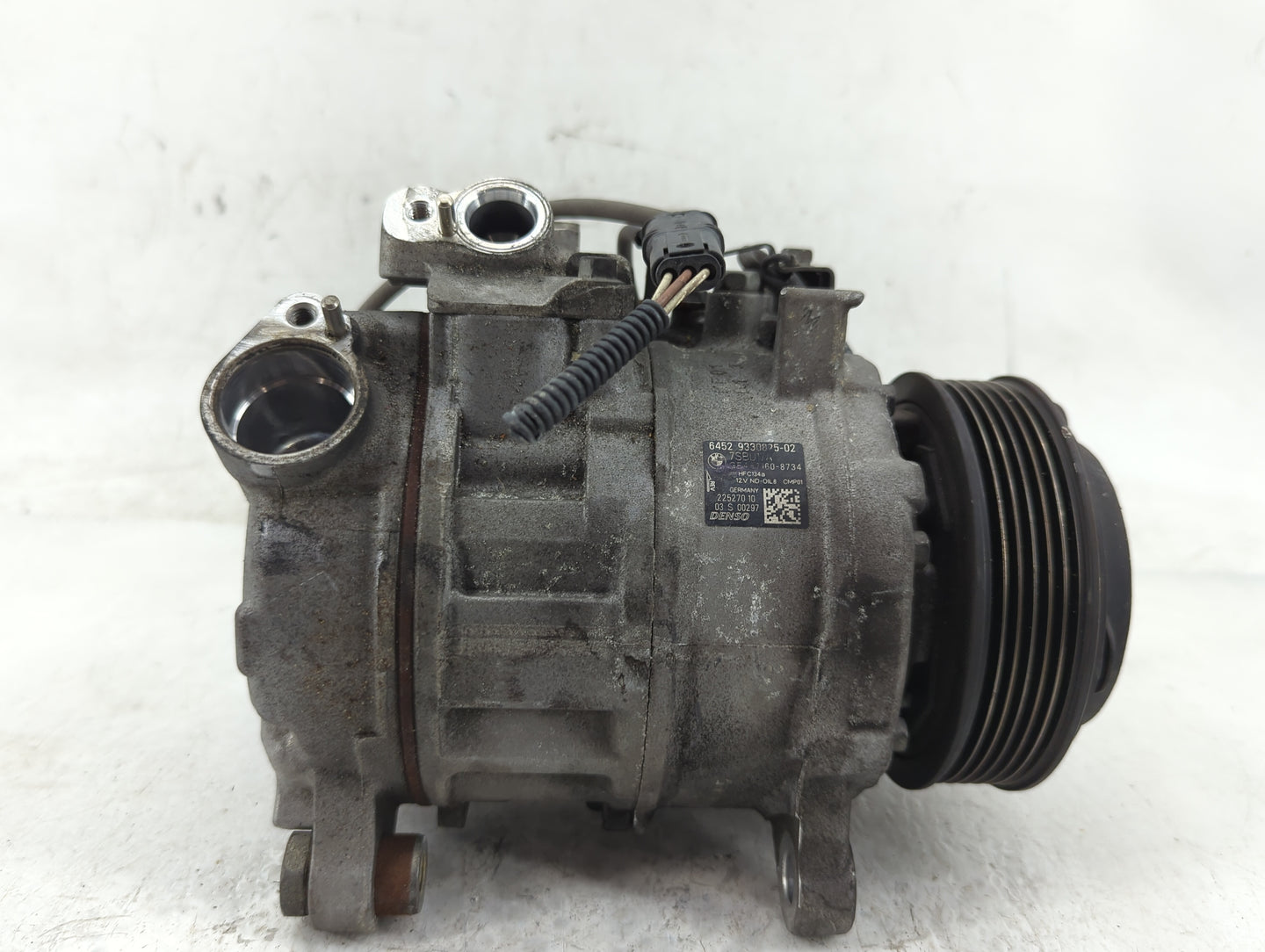 2012-2015 Bmw 328i Air Conditioning A/c Ac Compressor Oem - Oemusedautoparts1.com