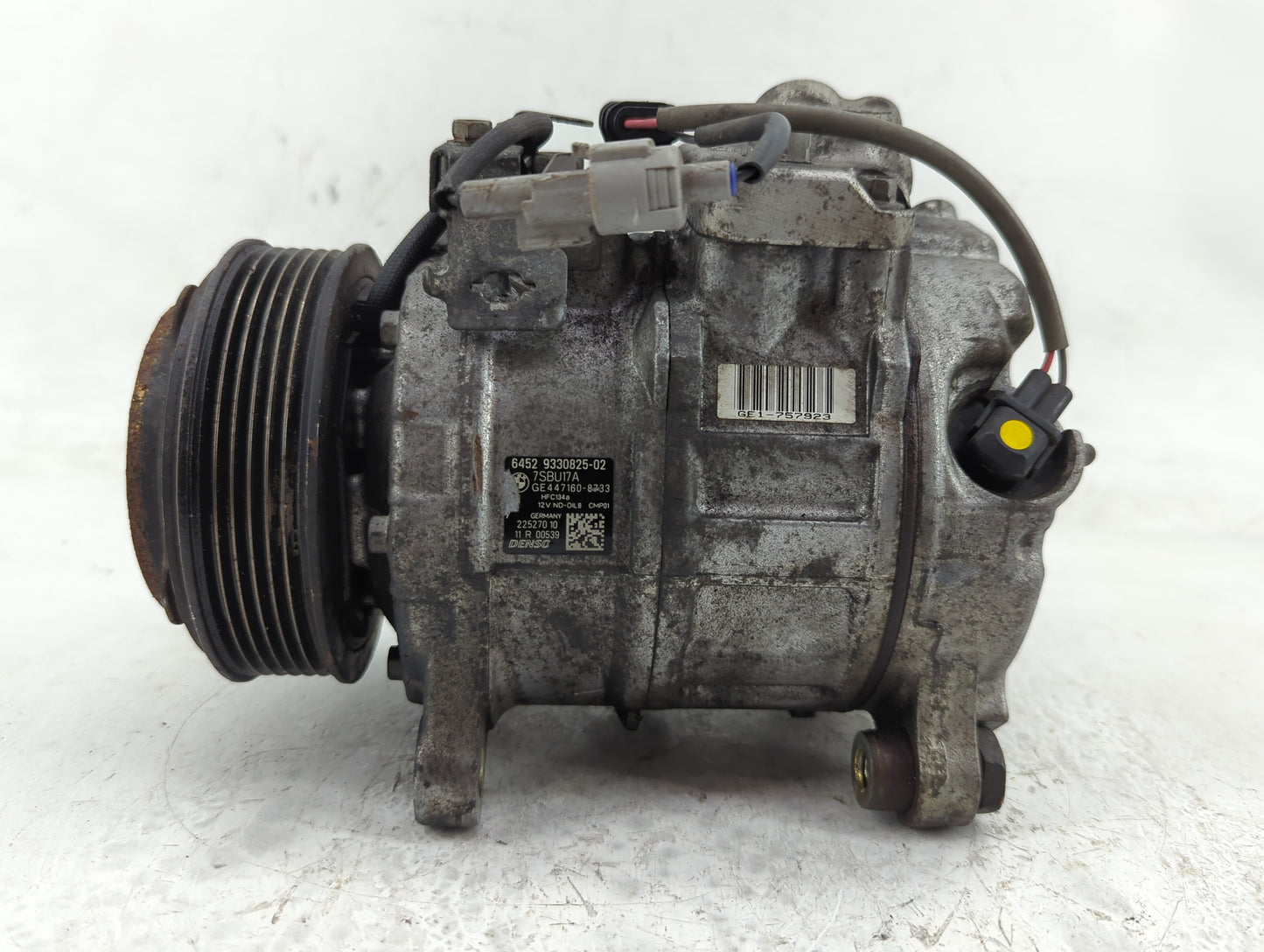 2012-2015 Bmw 328i Air Conditioning A/c Ac Compressor Oem - Oemusedautoparts1.com