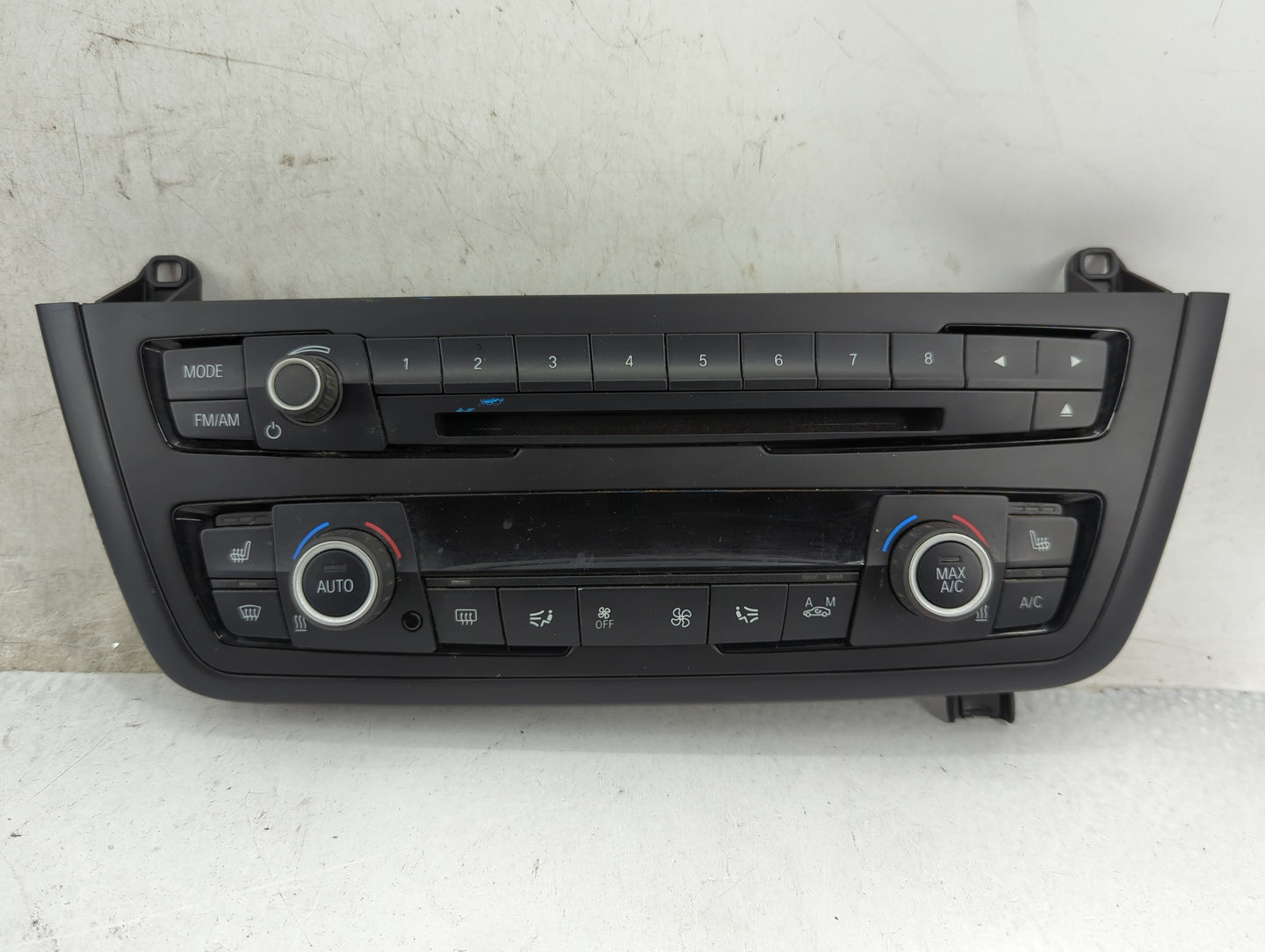 2014-2015 Bmw 328i Climate Control Module Temperature AC/Heater Replacement Fits Fits 2014 2015 OEM Used Auto Parts - Oemuse