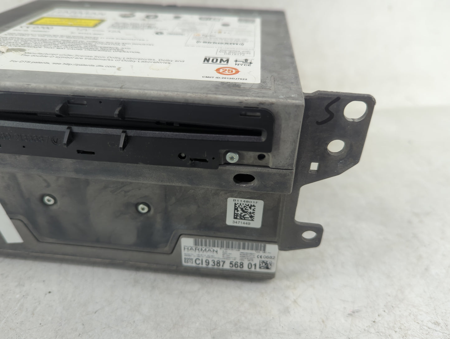 2012-2016 Bmw 328i Radio AM FM Cd Player Receiver Replacement P/N:NBT HU T8GB067, 6434A-B067 Fits Fits 2012 2013 2014 2015 2
