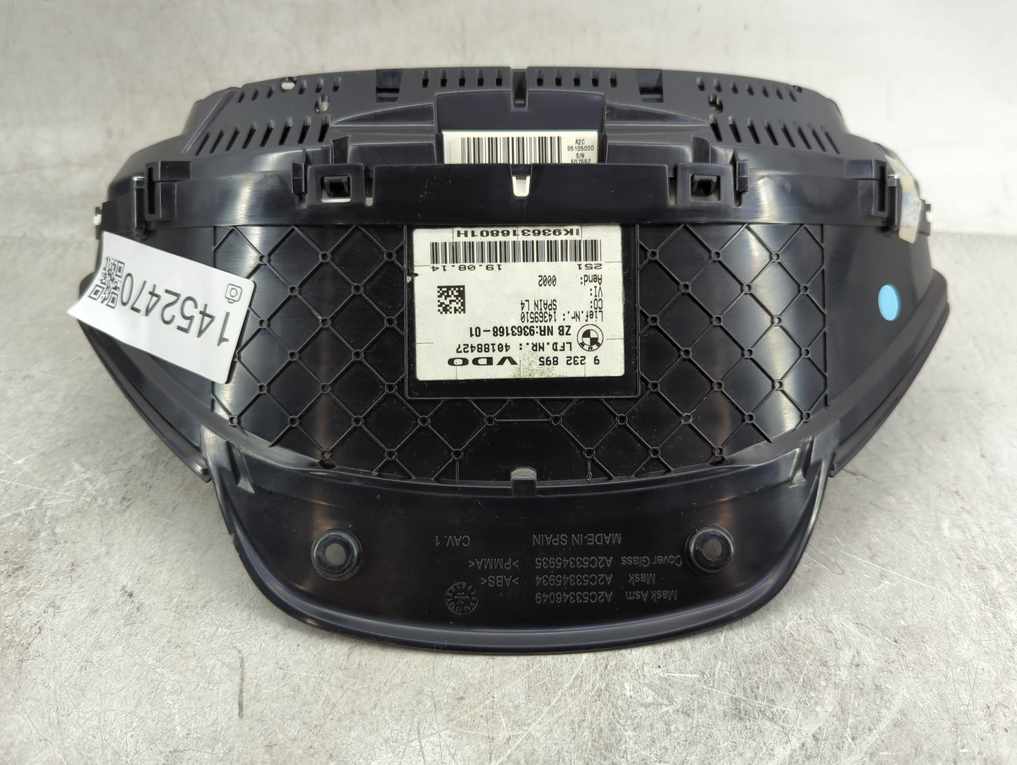 2012-2016 Bmw 328i Instrument Cluster Speedometer Gauges P/N:9 232 895 Miles: Fits Fits 2012 2013 2014 2015 2016 OEM Used Au