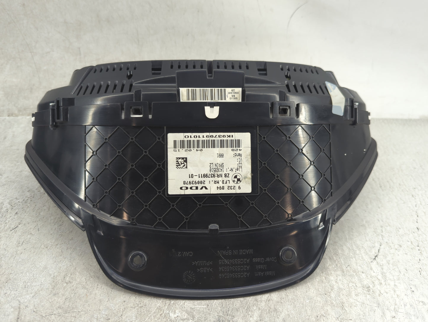 2012-2016 Bmw 328i Instrument Cluster Speedometer Gauges P/N:9 232 894 Miles: Fits Fits 2012 2013 2014 2015 2016 OEM Used Au