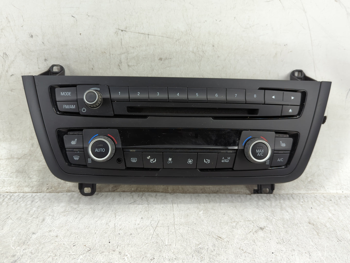2014-2015 Bmw 328i Climate Control Module Temperature AC/Heater Replacement Fits Fits 2014 2015 OEM Used Auto Parts - Oemuse