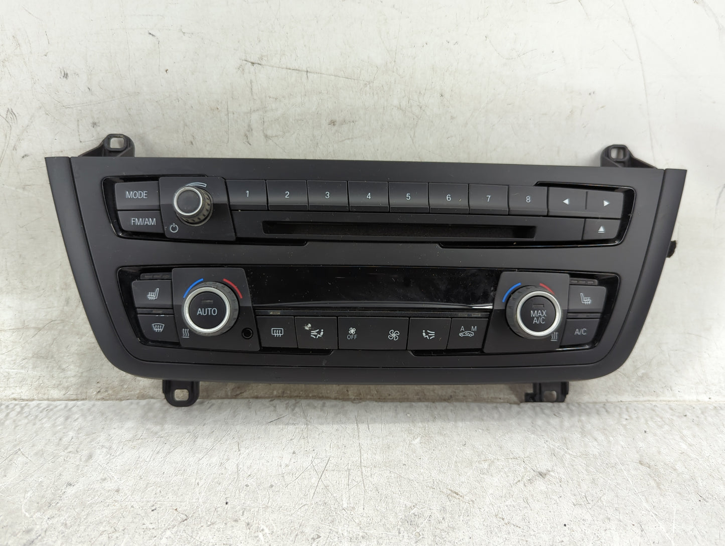 2014-2015 Bmw 328i Climate Control Module Temperature AC/Heater Replacement Fits Fits 2014 2015 OEM Used Auto Parts - Oemuse