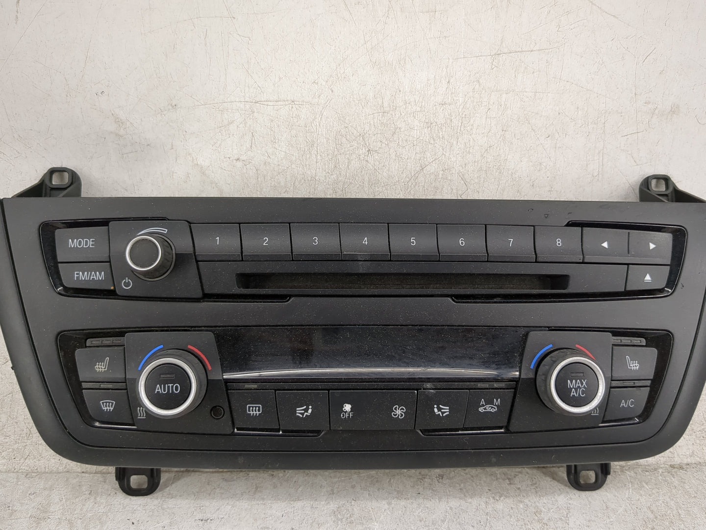 2014-2015 Bmw 328i Climate Control Module Temperature AC/Heater Replacement Fits Fits 2014 2015 OEM Used Auto Parts - Oemuse