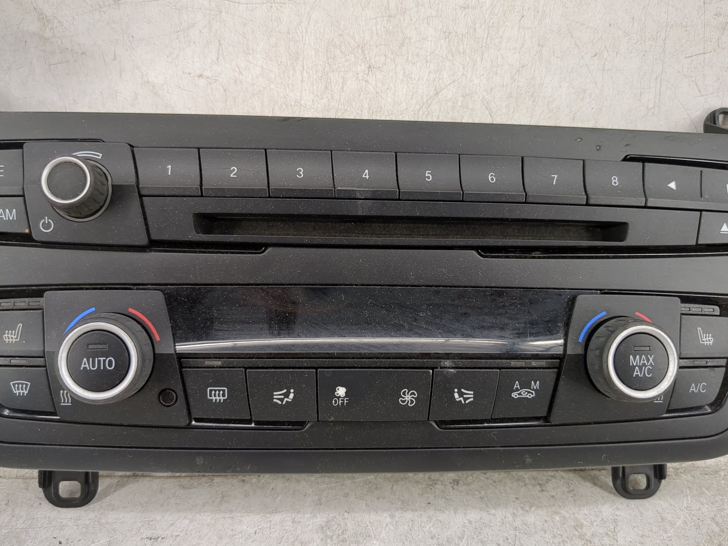 2014-2015 Bmw 328i Climate Control Module Temperature AC/Heater Replacement Fits Fits 2014 2015 OEM Used Auto Parts - Oemuse
