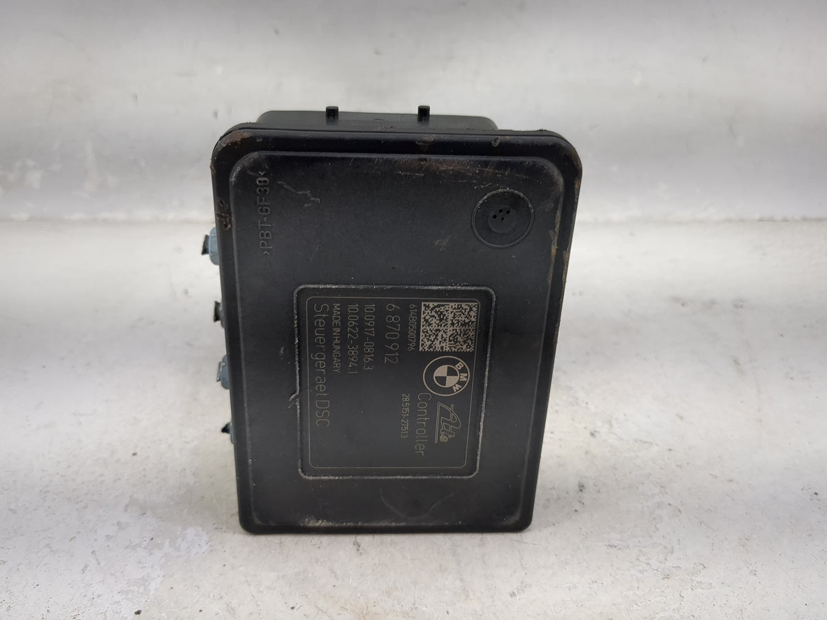 2014-2016 Bmw 328i Anti-Lock Brake ABS Pump Module Actuator OEM P/N:3451-6870418-01 10.0220-0517.4 Fits OEM Used Auto Parts 