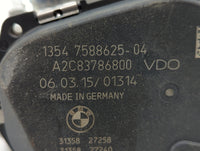 2012-2016 Bmw 328i Throttle Body P/N:1354 7588625 Fits Fits 2012 2013 2014 2015 2016 2017 2018 OEM Used Auto Parts - Oemused