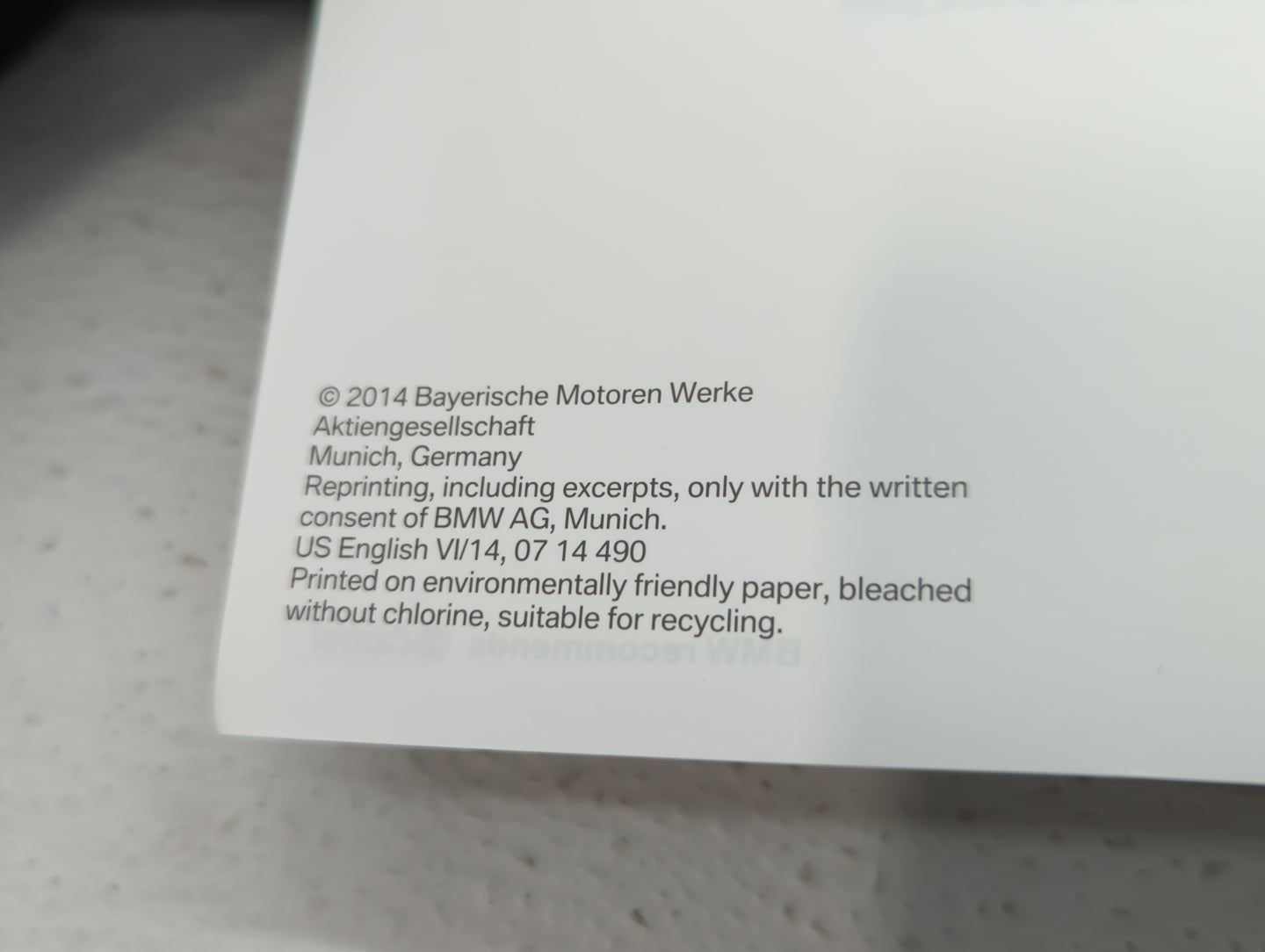2015 Bmw 328i Owners Manual Book Guide OEM Used Auto Parts - Oemusedautoparts1.com