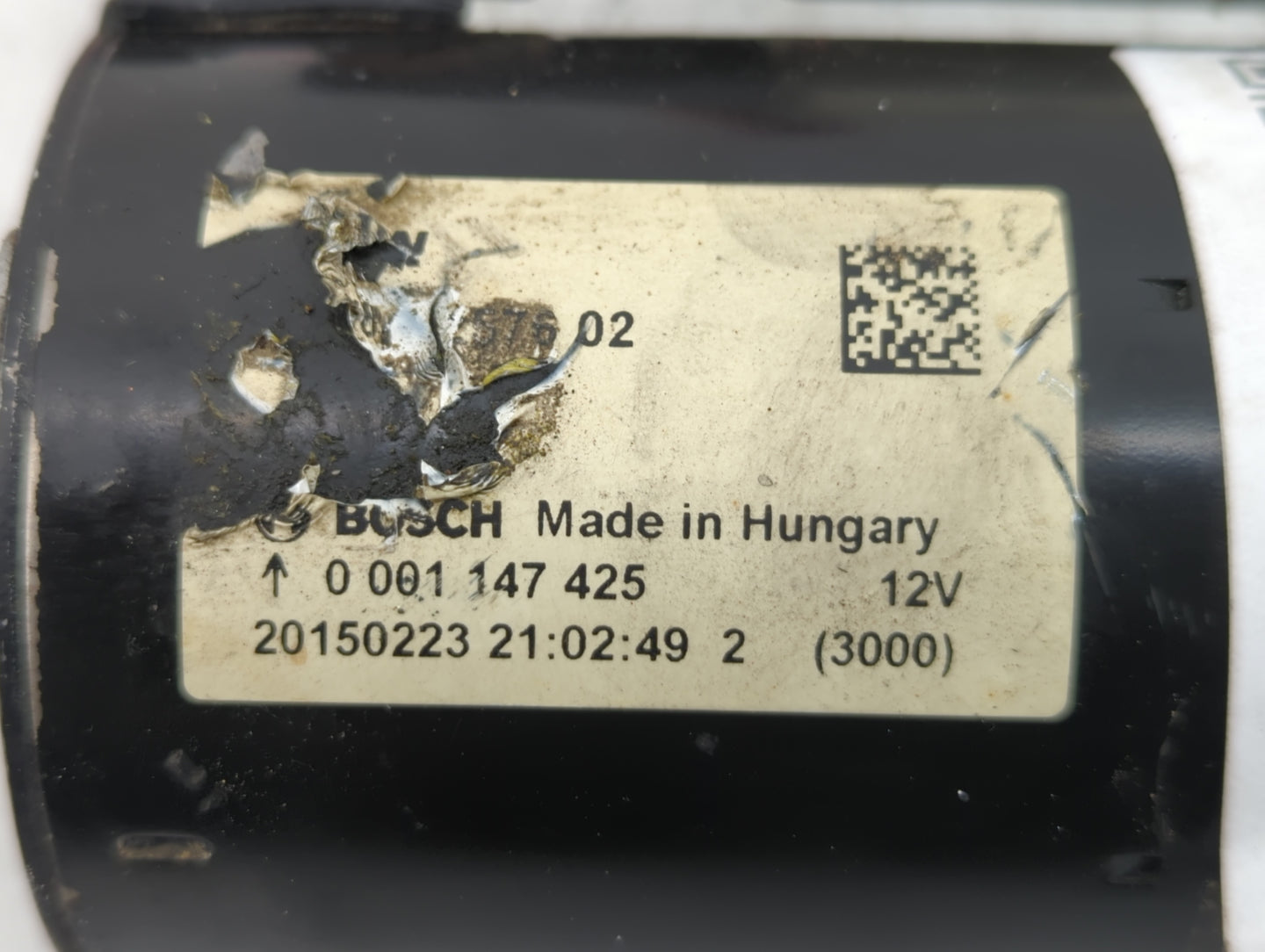 2013-2016 Bmw 328i Car Starter Motor Solenoid OEM P/N:0 001 147 425 Fits Fits 2012 2013 2014 2015 2016 2017 2018 OEM Used Au