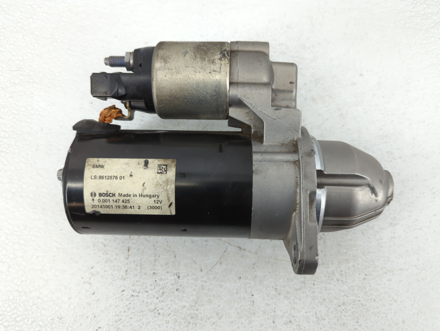 2013-2016 Bmw 328i Car Starter Motor Solenoid OEM P/N:0 001 147 425 Fits Fits 2012 2013 2014 2015 2016 2017 2018 OEM Used Au