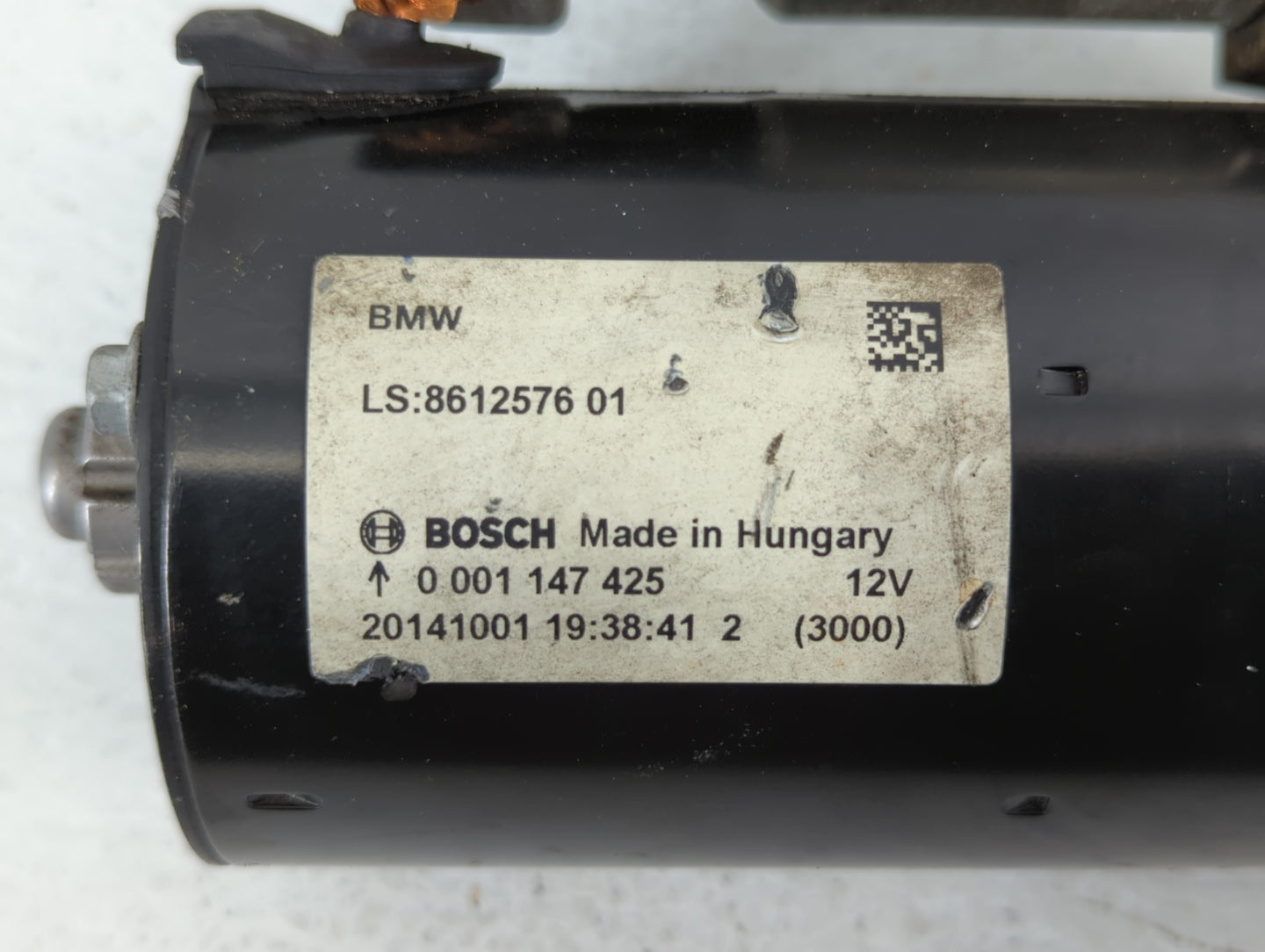 2013-2016 Bmw 328i Car Starter Motor Solenoid OEM P/N:0 001 147 425 Fits Fits 2012 2013 2014 2015 2016 2017 2018 OEM Used Au