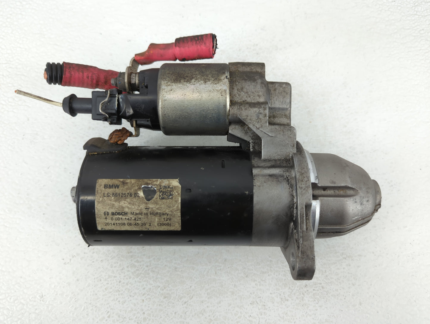2013-2016 Bmw 328i Car Starter Motor Solenoid OEM P/N:0 001 147 425 Fits Fits 2012 2013 2014 2015 2016 2017 2018 OEM Used Au