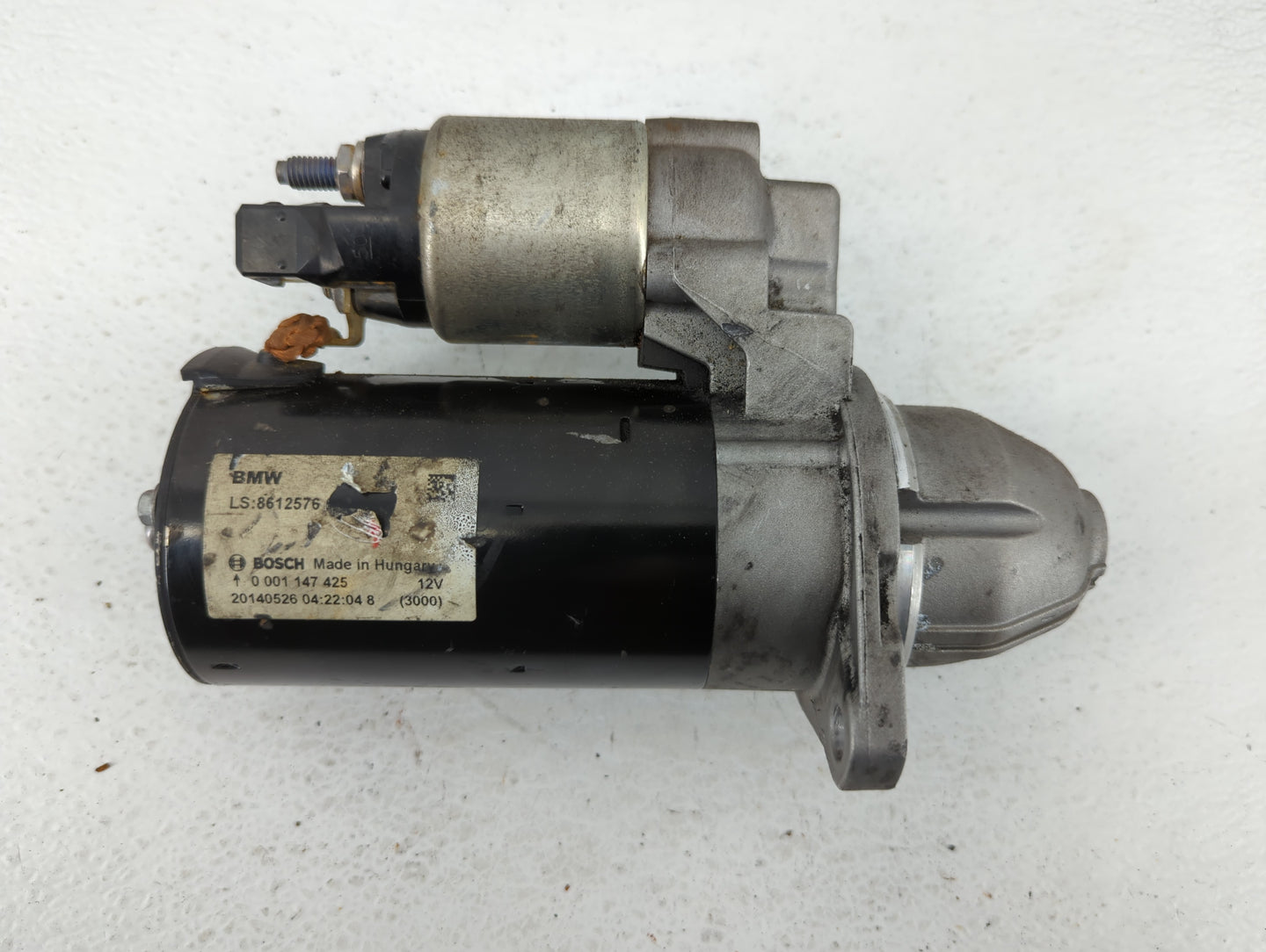 2013-2016 Bmw 328i Car Starter Motor Solenoid OEM P/N:0 001 147 425 Fits Fits 2012 2013 2014 2015 2016 2017 2018 OEM Used Au