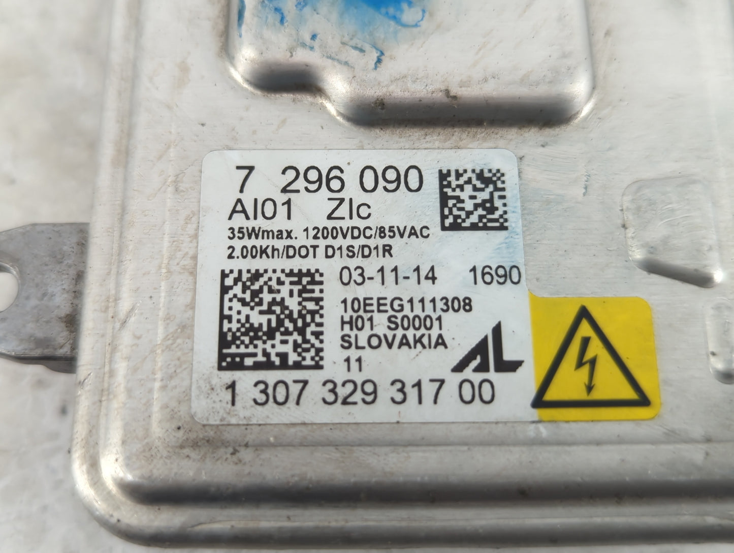 2012-2016 Bmw 328i Headlight Ballast Head Light - Oemusedautoparts1.com
