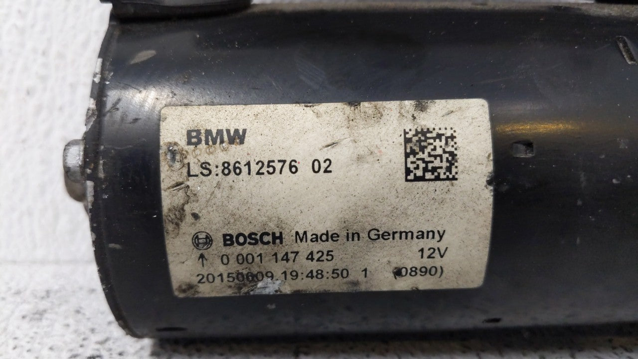 2013-2016 Bmw 328i Car Starter Motor Solenoid OEM P/N:8612576 7638194 Fits Fits 2012 2013 2014 2015 2016 2017 2018 OEM Used 