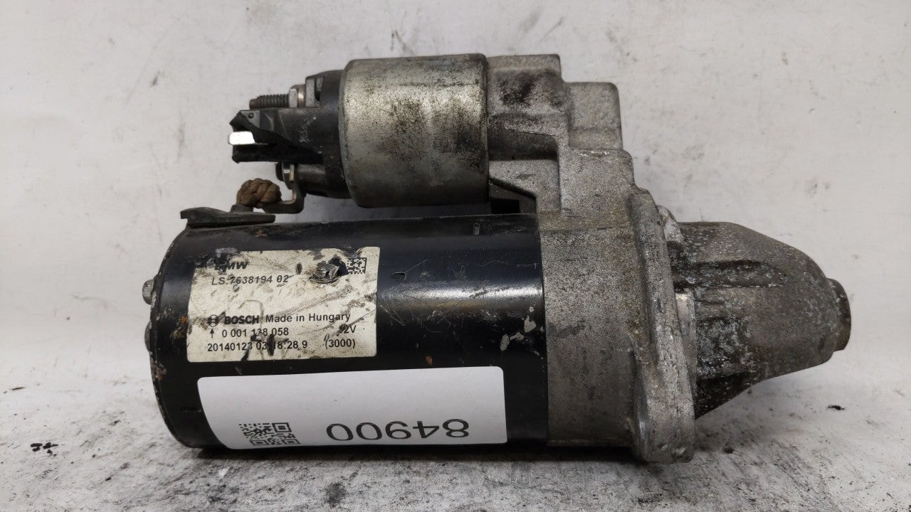 2013-2016 Bmw 328i Car Starter Motor Solenoid OEM P/N:8612576 7638194 Fits Fits 2012 2013 2014 2015 2016 2017 2018 OEM Used 
