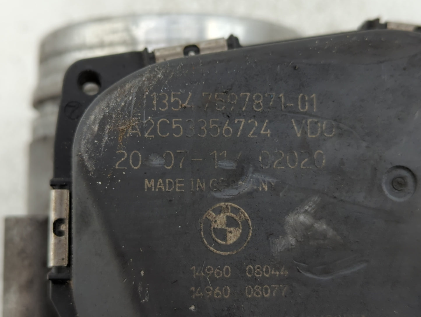 2011-2015 Bmw 335i Throttle Body P/N:7597871 A2C53356724 Fits Fits 2010 2011 2012 2013 2014 2015 2016 2017 2018 2019 2020 OE