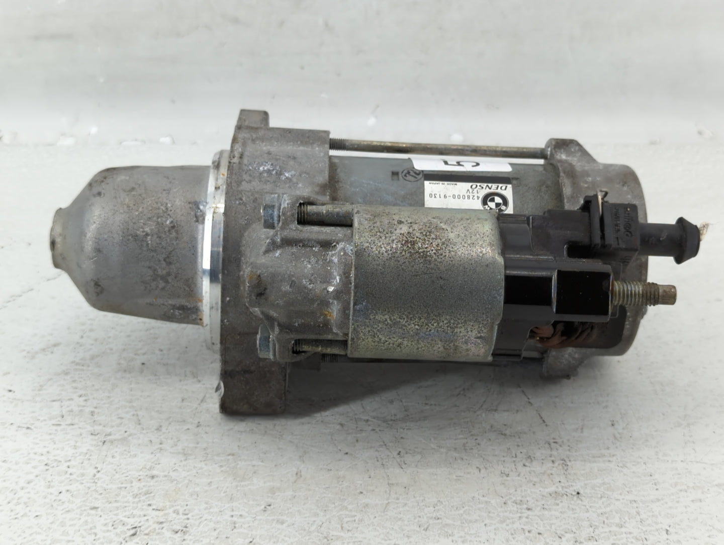 2012-2015 Bmw 335i Car Starter Motor Solenoid OEM P/N:428000-9130 7 631 558 Fits OEM Used Auto Parts - Oemusedautoparts1.com