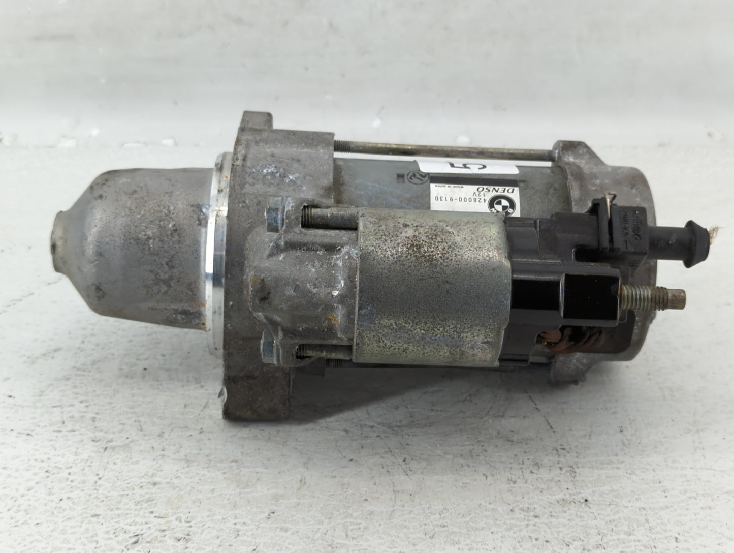 2012-2015 Bmw 335i Car Starter Motor Solenoid OEM P/N:428000-9130 7 631 558 Fits OEM Used Auto Parts - Oemusedautoparts1.com