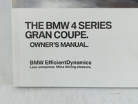 2015 Bmw 420i Owners Manual Book Guide OEM Used Auto Parts - Oemusedautoparts1.com