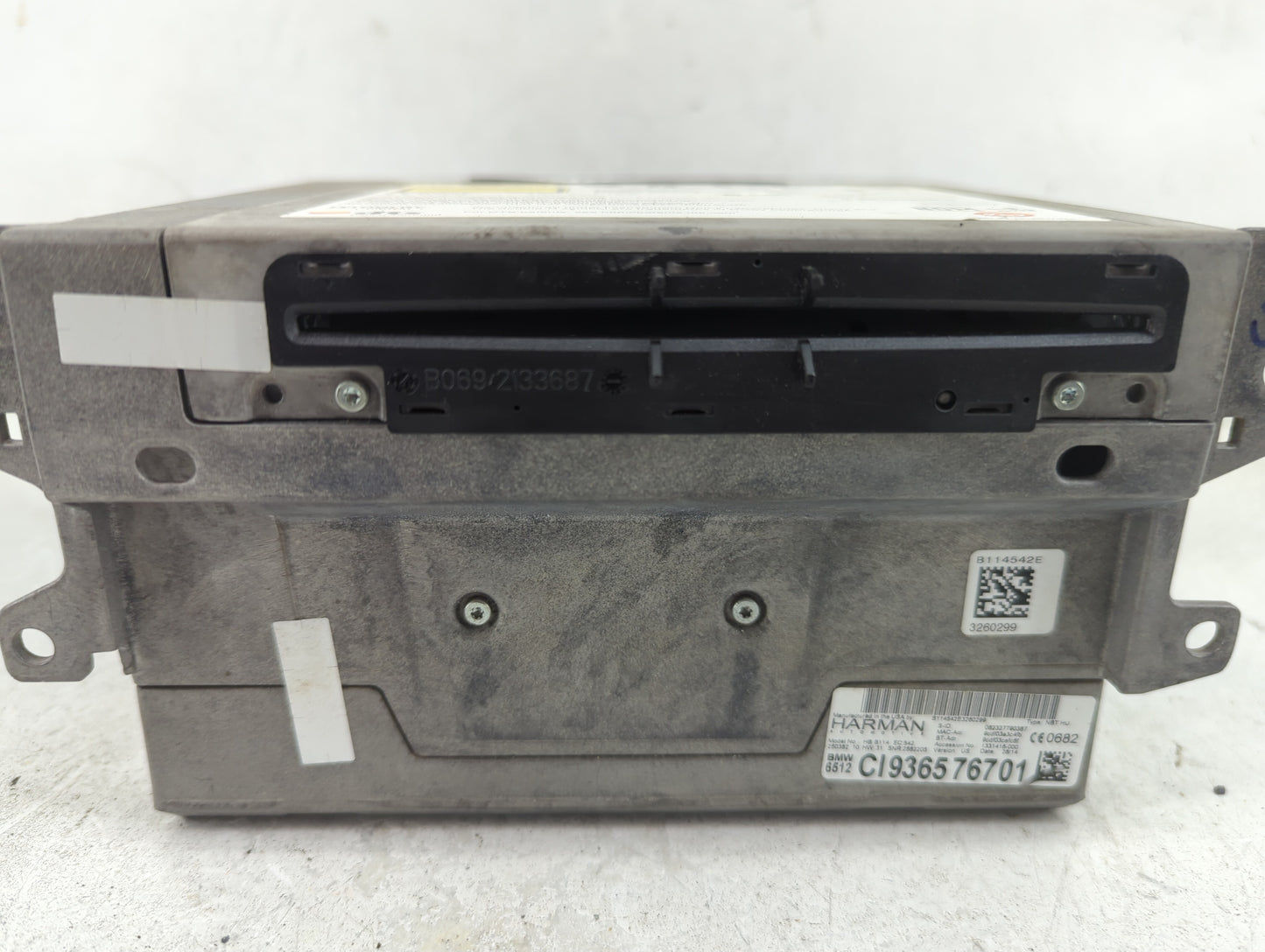 2014-2016 Bmw 428i Radio AM FM Cd Player Receiver Replacement P/N:936576701 Fits Fits 2014 2015 2016 2017 2018 2019 2020 OEM
