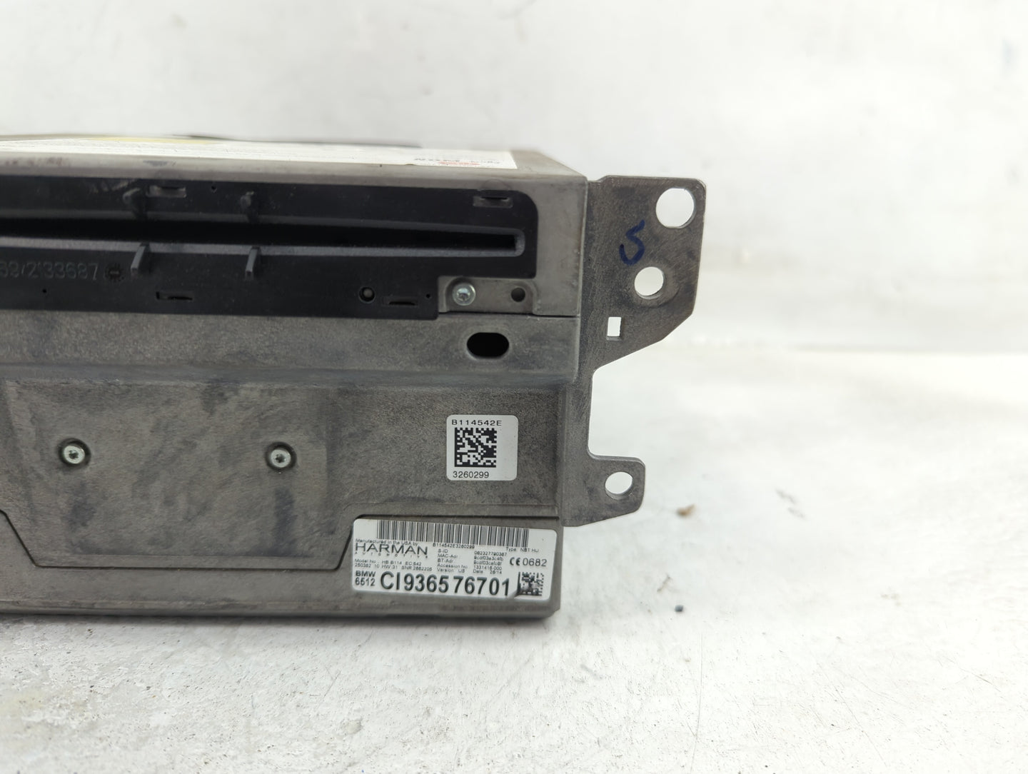 2014-2016 Bmw 428i Radio AM FM Cd Player Receiver Replacement P/N:936576701 Fits Fits 2014 2015 2016 2017 2018 2019 2020 OEM