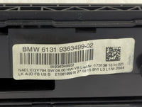 2015-2016 Bmw 428i Climate Control Module Temperature AC/Heater Replacement P/N:9363499-02 6131 9363499-02 Fits OEM Used Aut