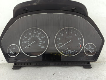 2014-2016 Bmw 428i Instrument Cluster Speedometer Gauges P/N:9232894 9379911-01 Miles:139K Fits OEM Used Auto Parts - Oemuse