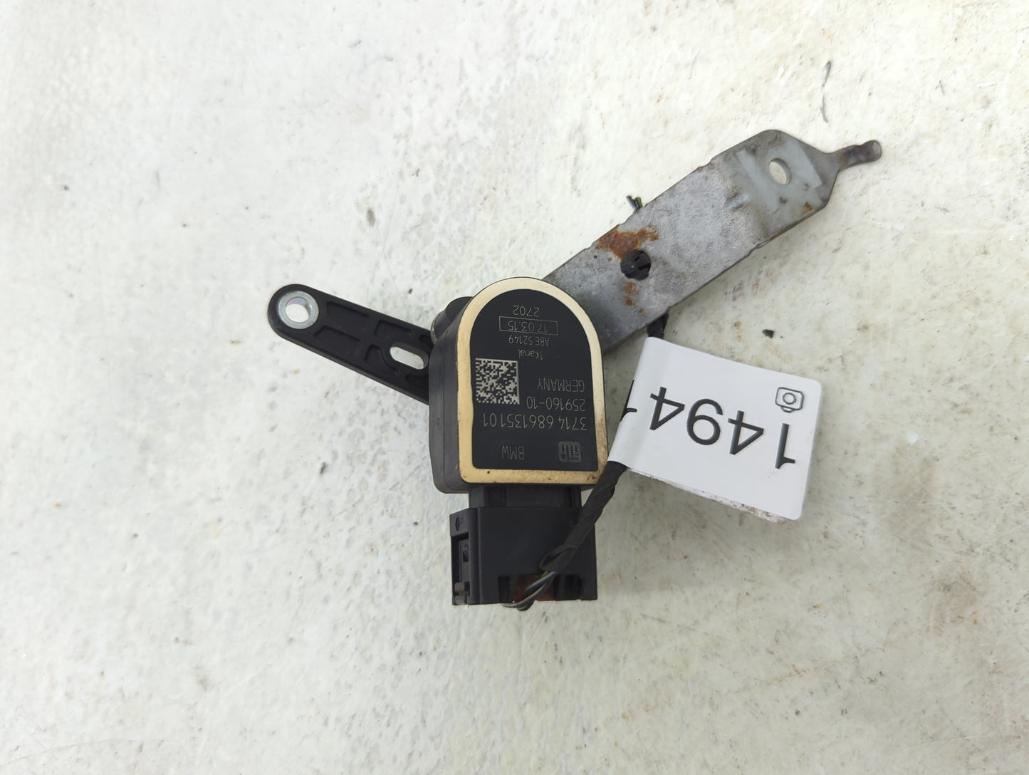 2014-2015 Bmw 428i Suspension Control Module 37146861351|25916010 - Oemusedautoparts1.com