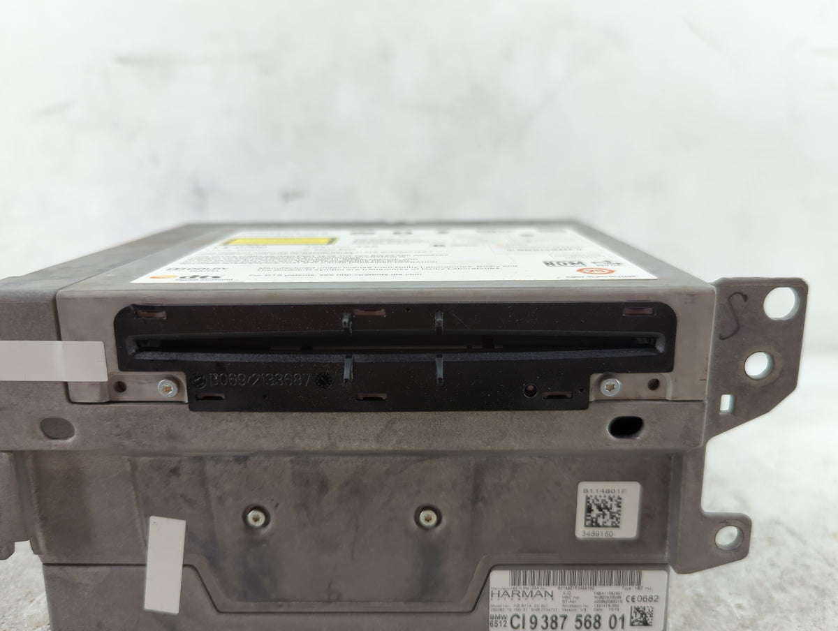 2015 Bmw 428i Radio AM FM Cd Player Receiver Replacement P/N:CI 9387 568 01 HB B114 EC 801, B114801F Fits OEM Used Auto Part