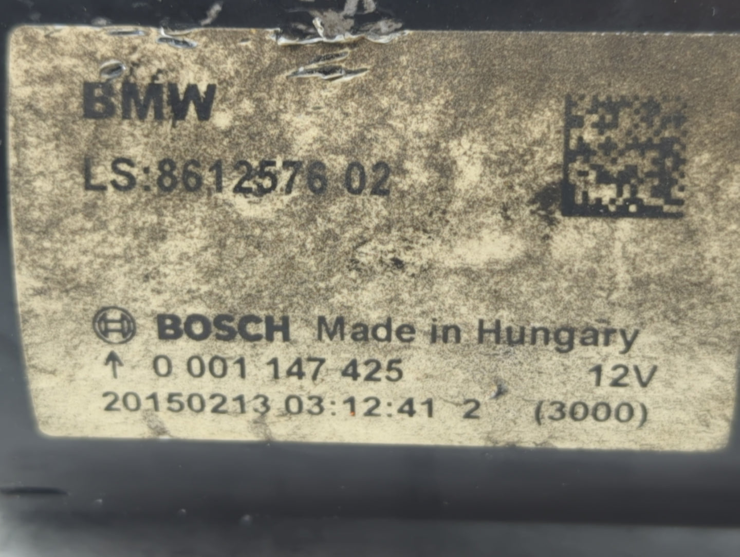 2014-2016 Bmw 428i Car Starter Motor Solenoid OEM P/N:0 001 147 425 Fits Fits 2012 2013 2014 2015 2016 2017 2018 OEM Used Au