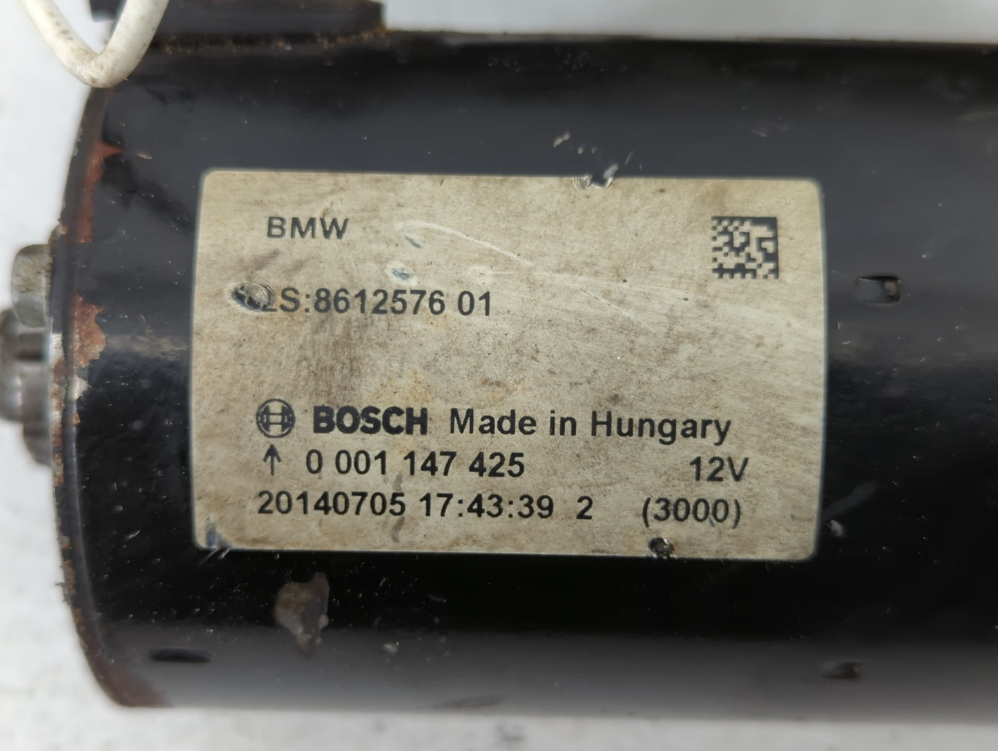 2014-2016 Bmw 428i Car Starter Motor Solenoid OEM P/N:0 001 147 425 Fits Fits 2012 2013 2014 2015 2016 2017 2018 OEM Used Au