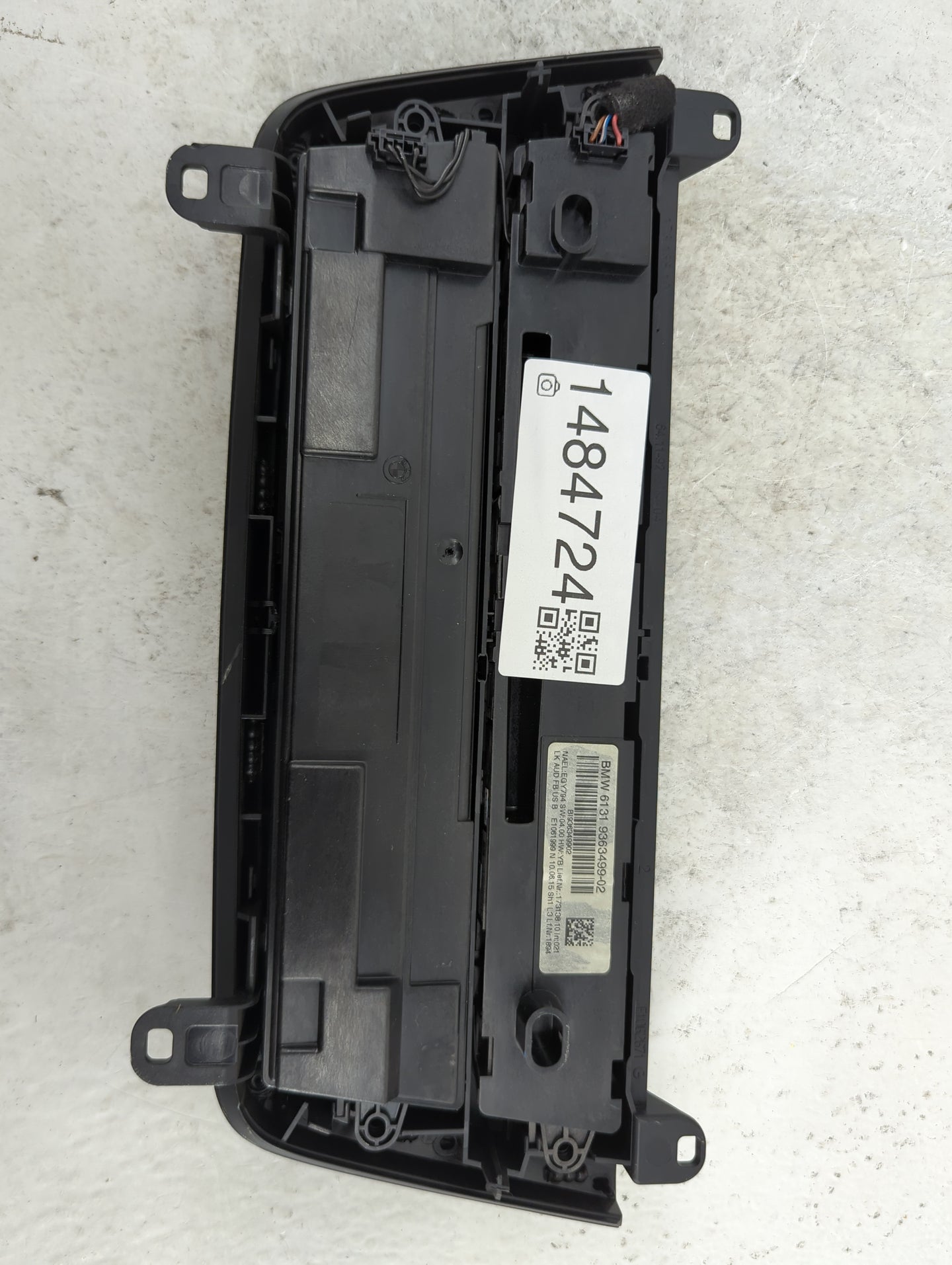 2015-2016 Bmw 435i Climate Control Module Temperature AC/Heater Replacement P/N:61319363499-02 9363499902 Fits OEM Used Auto